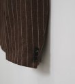 画像5: ボーイフレンドストライプリネンジャケット　Boyfriend Stripe Linen Jacket