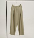 画像2: タックワイドトラウザーズ　Tuck Wide Trousers
