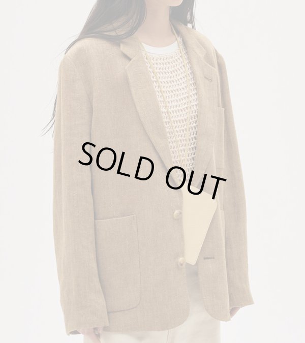 画像6: ボーイフレンドリネンジャケット　Boyfriend Linen Jacket