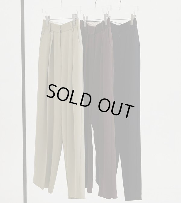 画像2: タックワイドトラウザーズ　Tuck Wide Trousers