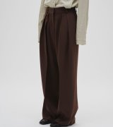 画像: タックワイドトラウザーズ　Tuck Wide Trousers
