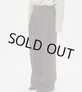 画像: タックワイドトラウザーズ　Tuck Wide Trousers