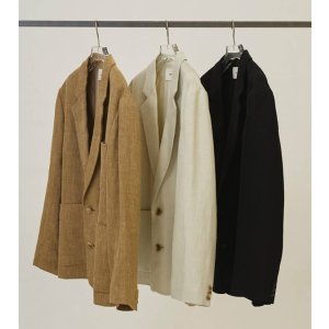 画像: ボーイフレンドリネンジャケット Boyfriend Linen Jacket