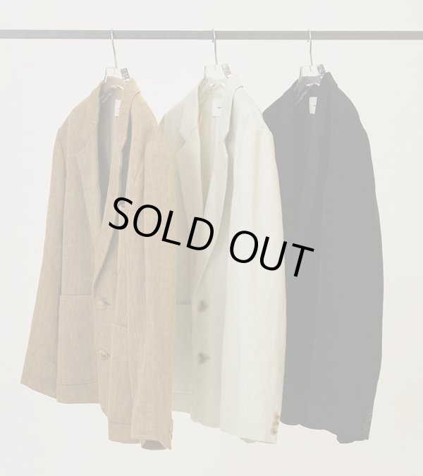 画像1: ボーイフレンドリネンジャケット　Boyfriend Linen Jacket
