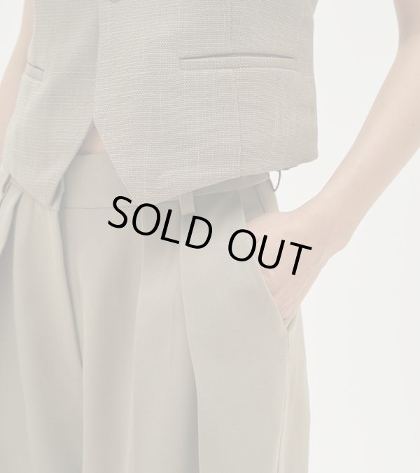 画像11: タックワイドトラウザーズ　Tuck Wide Trousers
