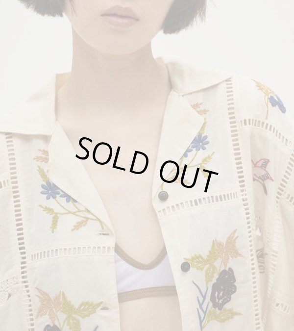 画像6: エンブロイダリーパッチワークシャツ　Embroidery Patchwork Shirts