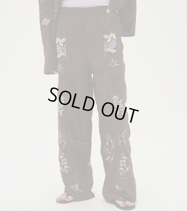 画像8: エンブロイダリーパッチワークトラウザーズ　Embroidery Patchwork Trousers