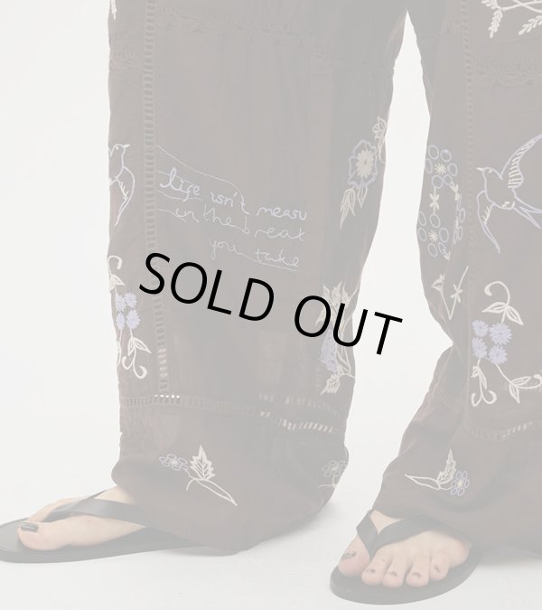 画像14: エンブロイダリーパッチワークトラウザーズ　Embroidery Patchwork Trousers