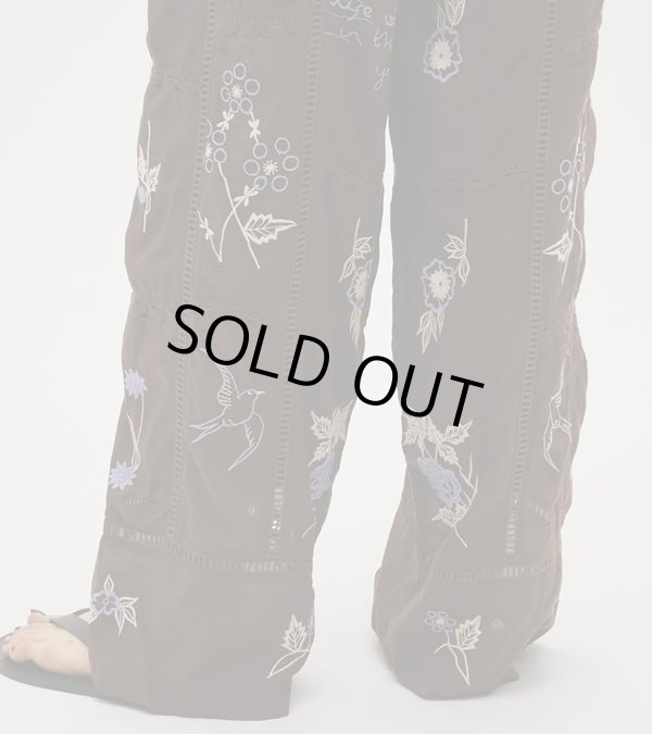 画像15: エンブロイダリーパッチワークトラウザーズ　Embroidery Patchwork Trousers