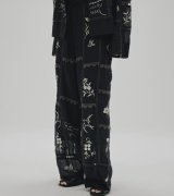 画像: エンブロイダリーパッチワークトラウザーズ　Embroidery Patchwork Trousers