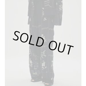 画像: エンブロイダリーパッチワークトラウザーズ　Embroidery Patchwork Trousers