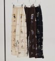 画像1: エンブロイダリーパッチワークトラウザーズ　Embroidery Patchwork Trousers