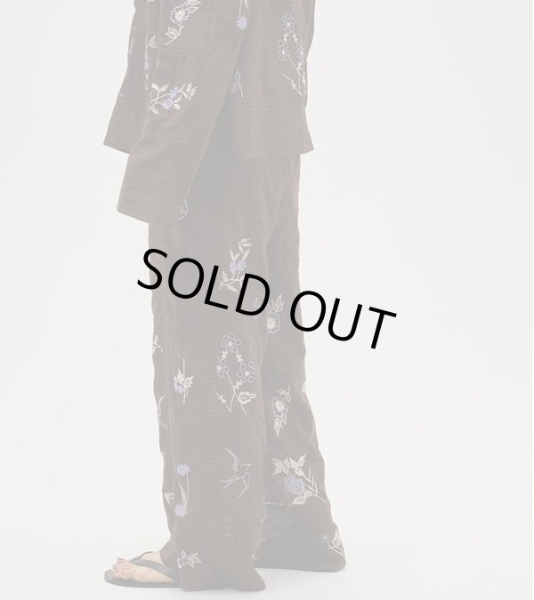 画像11: エンブロイダリーパッチワークトラウザーズ　Embroidery Patchwork Trousers