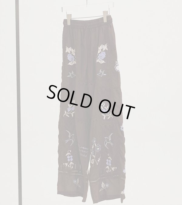 画像4: エンブロイダリーパッチワークトラウザーズ　Embroidery Patchwork Trousers