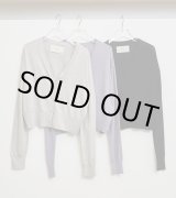 画像: シルクコットンカーディガン　Silk Cotton Cardigan