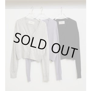 画像: シルクコットンカーディガン Silk Cotton Cardigan