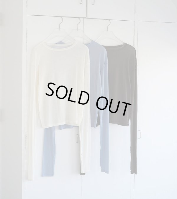 画像1: シアーロングTシャツ　Sheer Long T-Shirts