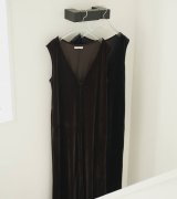 画像: ベロアVネックコンビネゾン　Velour Vneck Combinaison
