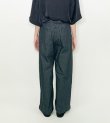 画像4:  タックワイドデニムパンツ