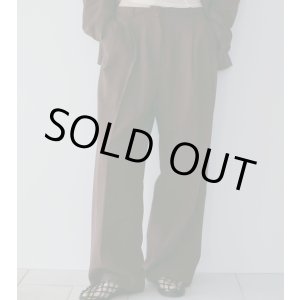 画像: リネンタックパンツ Linen Tuck Pants