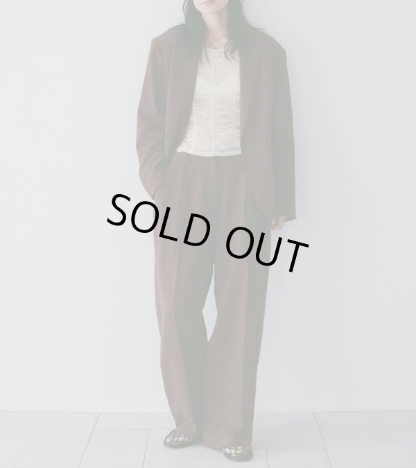 画像9: リネンタックパンツ　Linen Tuck Pants