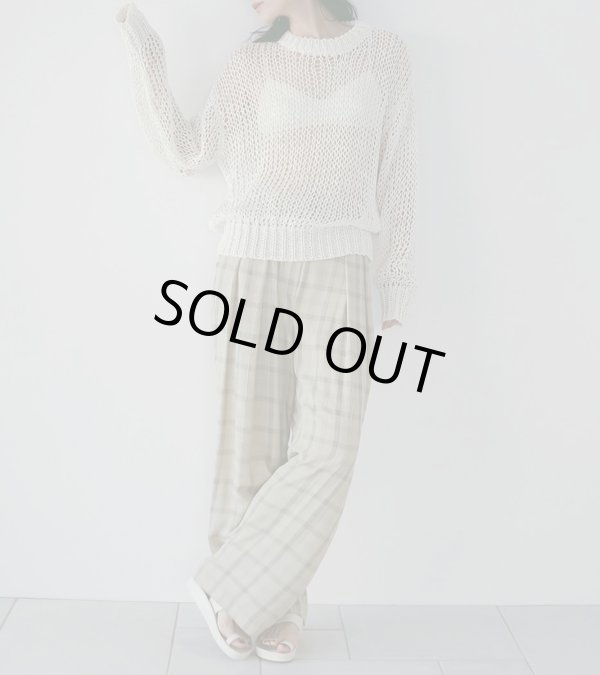 画像11: テープヤーンルーズニット　Tapeyarn Loose Knit