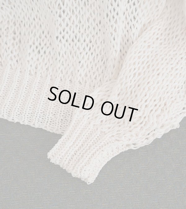 画像6: テープヤーンルーズニット　Tapeyarn Loose Knit