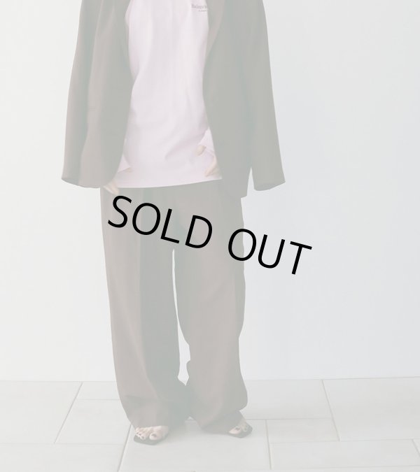 画像11: リネンタックパンツ　Linen Tuck Pants