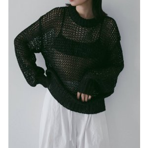 画像: テープヤーンルーズニット　Tapeyarn Loose Knit