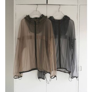 画像: チュールジップブルゾンTulle Zip Blouzon