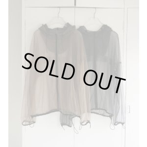 画像: チュールジップブルゾンTulle Zip Blouzon