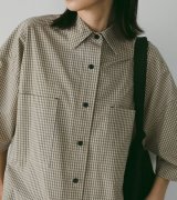 画像: チェックオーバーシャツ　Check Over Shirts
