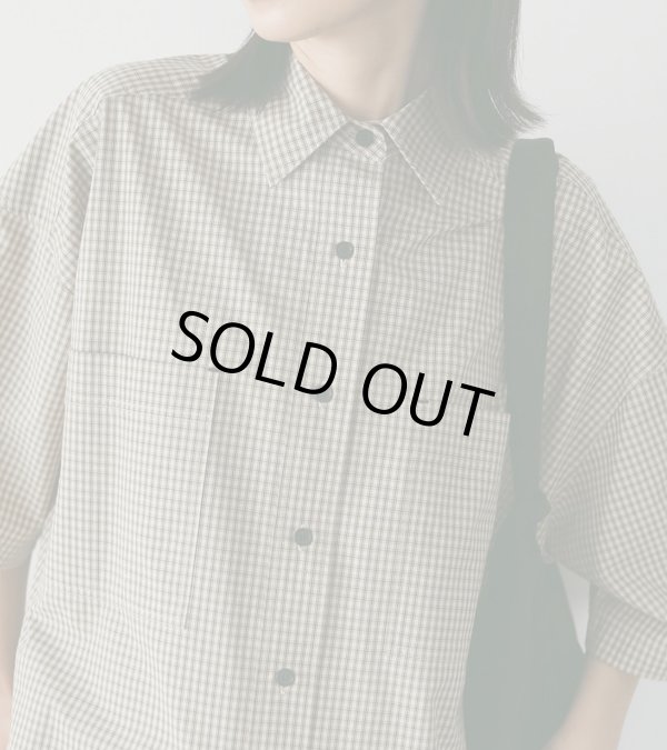 画像1: チェックオーバーシャツ　Check Over Shirts
