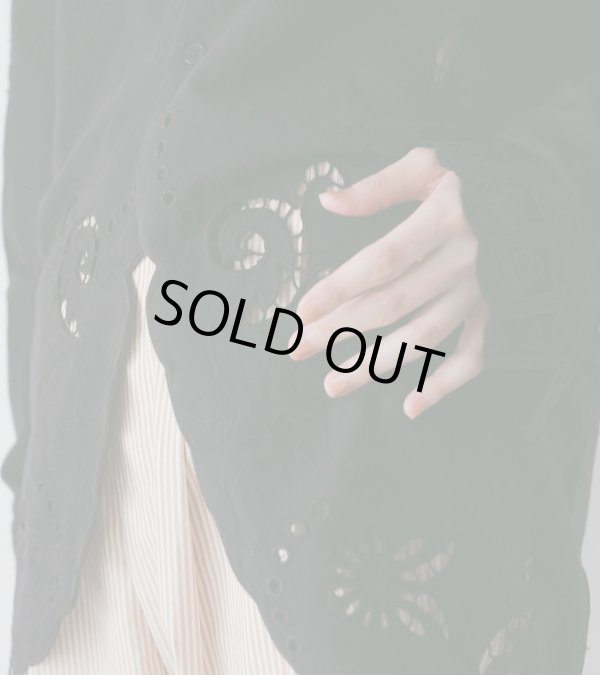 画像12: カットワークオープンカラーシャツ　Cutwork Opencollar Shirts