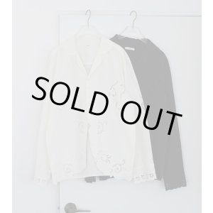 画像: カットワークオープンカラーシャツ Cutwork Opencollar Shirts