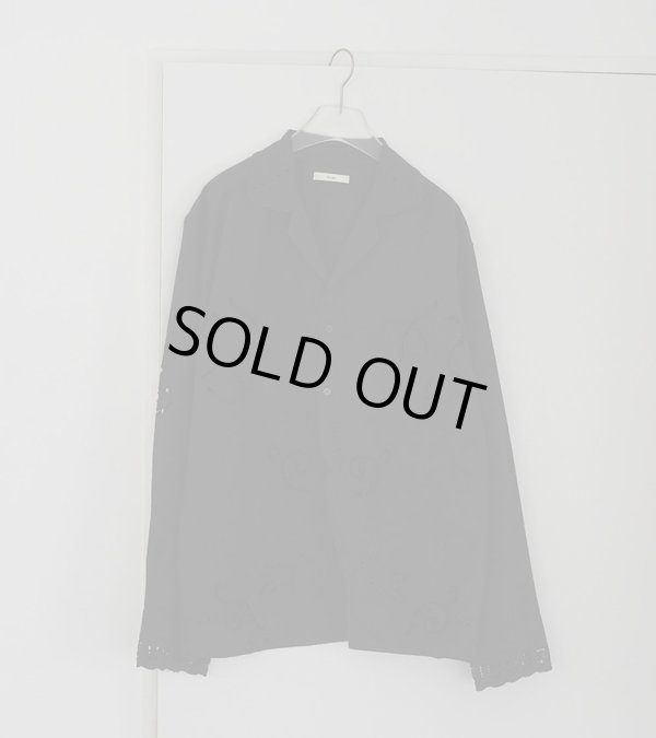 画像3: カットワークオープンカラーシャツ　Cutwork Opencollar Shirts