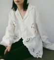 画像7: カットワークオープンカラーシャツ　Cutwork Opencollar Shirts