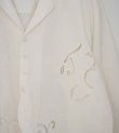 画像6: カットワークオープンカラーシャツ　Cutwork Opencollar Shirts
