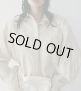 画像: ストライプオーバーシャツ　Sjripe Over Shirts
