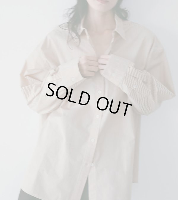 画像13: ストライプオーバーシャツ　Sjripe Over Shirts