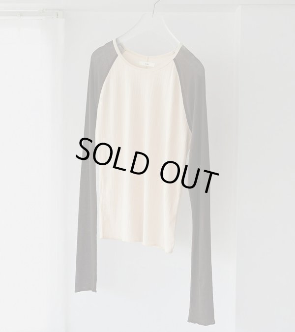 画像3: シアーラグランティーシャツ　Sheer Raglan T-Shirts