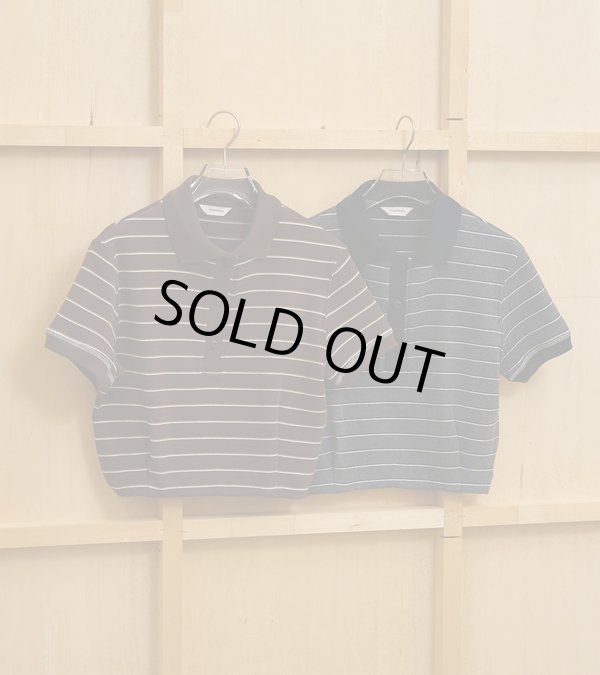 画像2: ボーダーポロトップス　Border Polo Tops