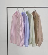 画像: ストライプポケットシャツ　Stripe Pocket Shirts