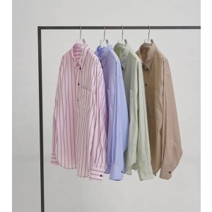 画像: ストライプポケットシャツ　Stripe Pocket Shirts