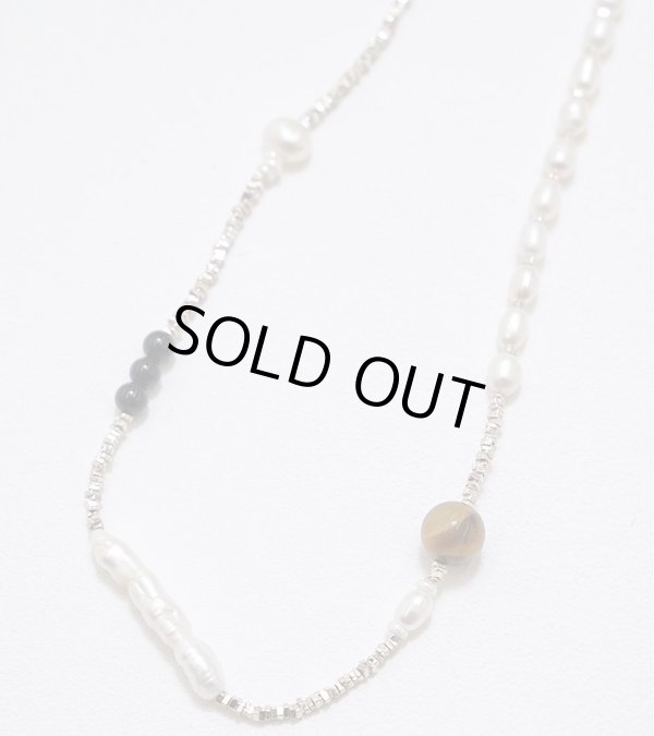 画像2: アシンメトリーパールチョーカー　Asymmetry Pearl Choker