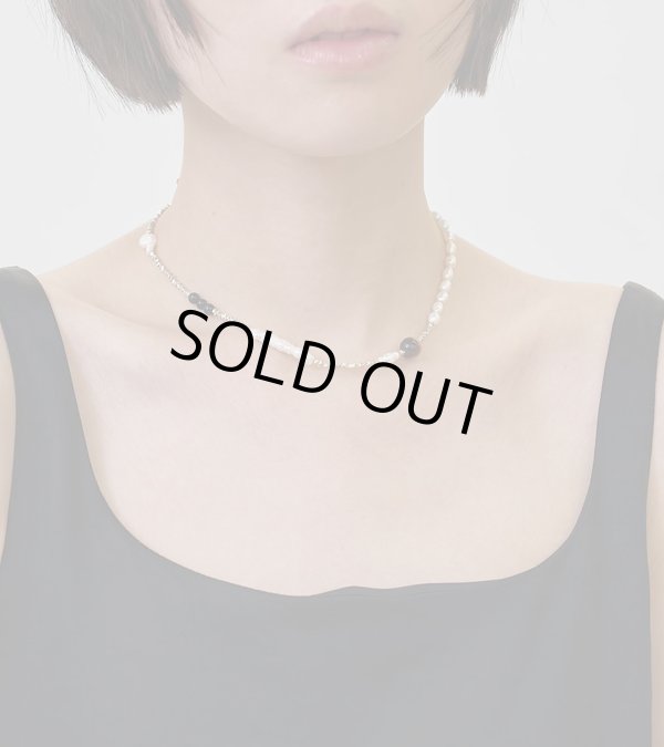 画像4: アシンメトリーパールチョーカー　Asymmetry Pearl Choker