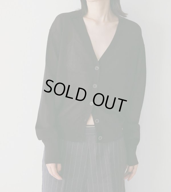 画像1: ハイゲージシアーカーディガン　Highgauge Sheer Cardigan