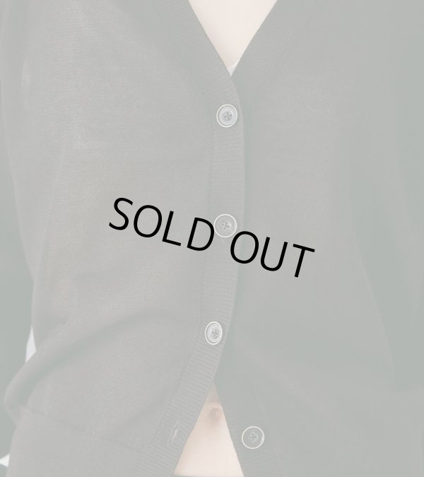 画像22: ハイゲージシアーカーディガン　Highgauge Sheer Cardigan