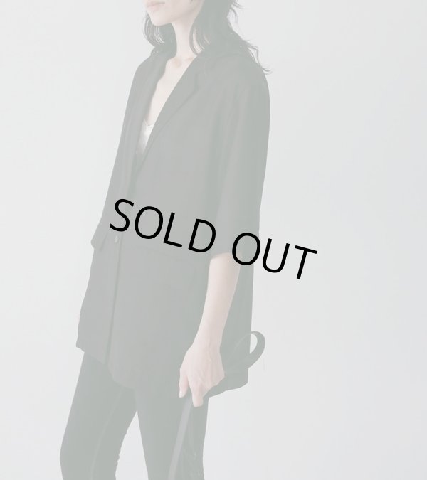 画像9: シアーハーフスリーブジャケット　Sheer Halfsleeve Jacket