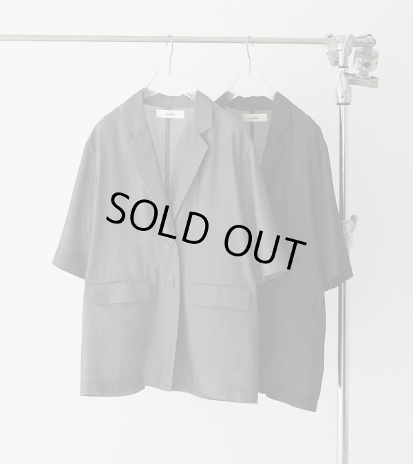 画像2: シアーハーフスリーブジャケット　Sheer Halfsleeve Jacket